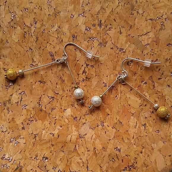 ♦ 3 for $15 Handmade Two-tone Dangle Earrings - Picture 5 of 7